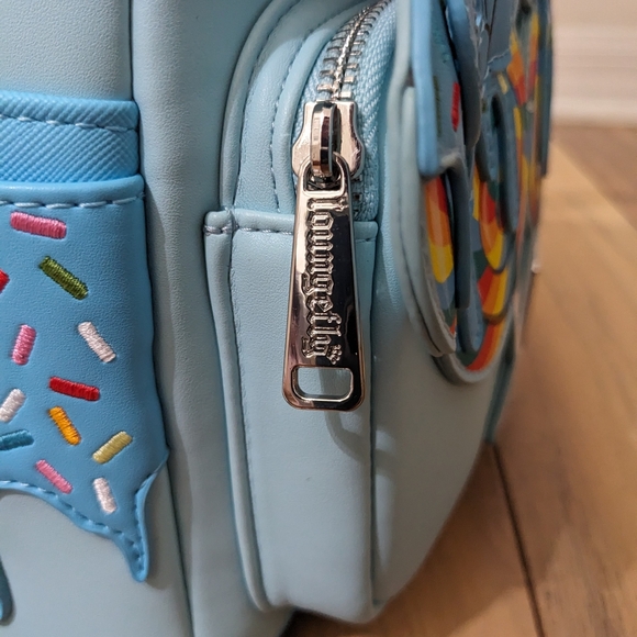 NWT! Loungefly Disney Minnie Mouse Lollipop And Sprinkles Mini Backpack - Picture 15 of 15